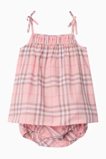 white christmas dresses White Burberry Short Sleeve Dress 6-12M — Retykle main image 0