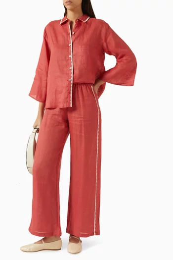 Marigold Pants in Linen