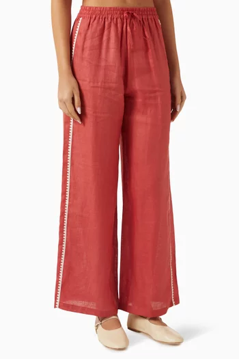 Marigold Pants in Linen