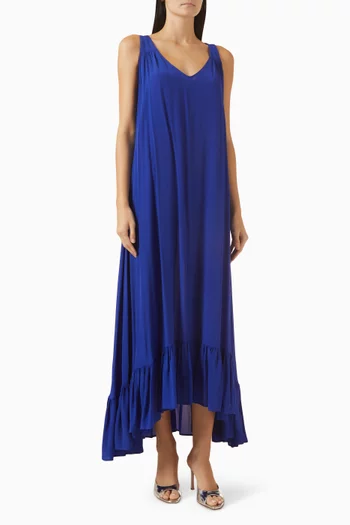 Peony Maxi Dress in Viscose