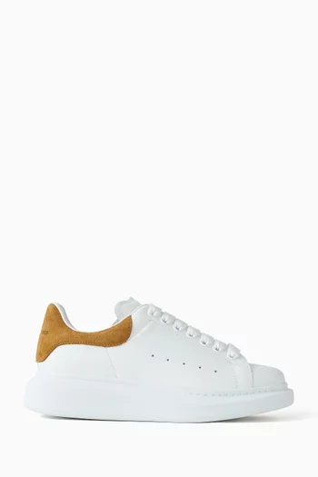 Oversized Sneakers in Calf Leather