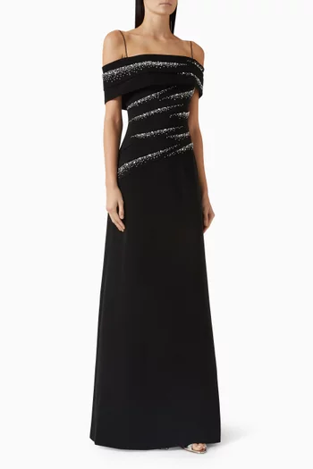 Nadine Gown in Crepe