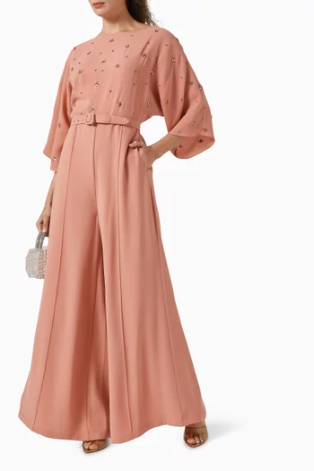 جمبسوت مزين بتطريزات