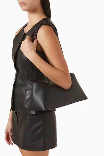 Chrystie Shoulder Bag in Vegan Leather