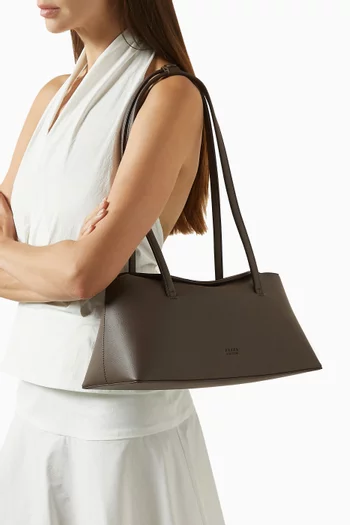 Chrystie Shoulder Bag in Vegan Leather