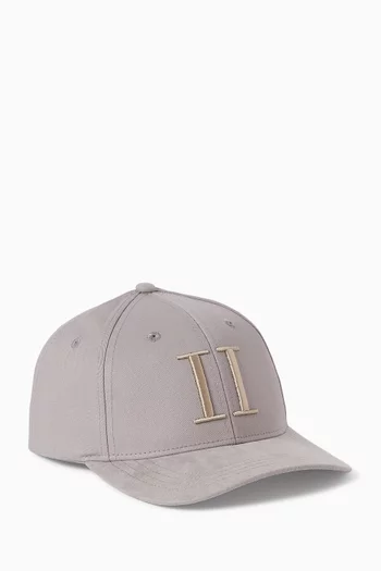 Suede II Baseball Cap in Cotton
