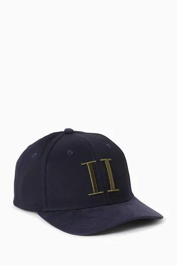 Suede II Baseball Cap in Cotton
