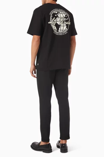 Ben Globe T-shirt in Cotton