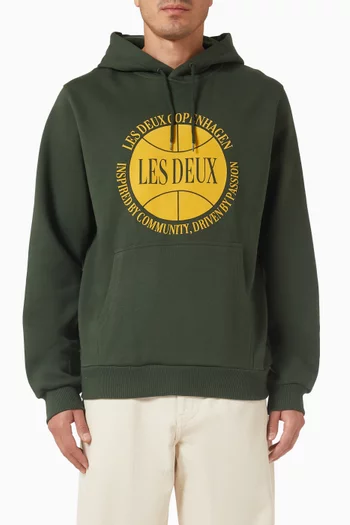 Ben Basketball Hoodie in Cotton