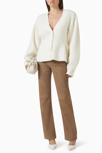 بنطال بقصة مستقيمة شمواه