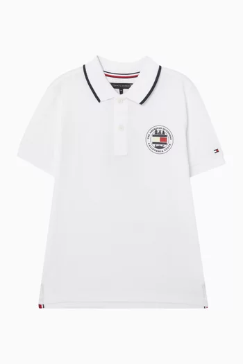 تي شيرت بولو بطبعة