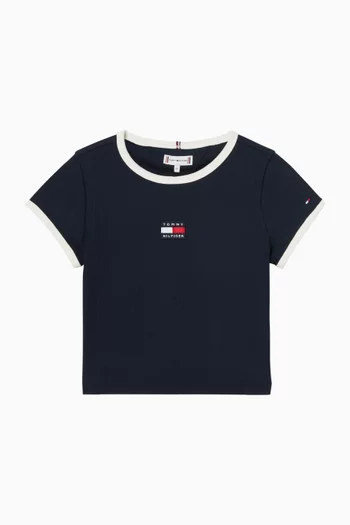 Heritage Flag-print T-shirt in Cotton