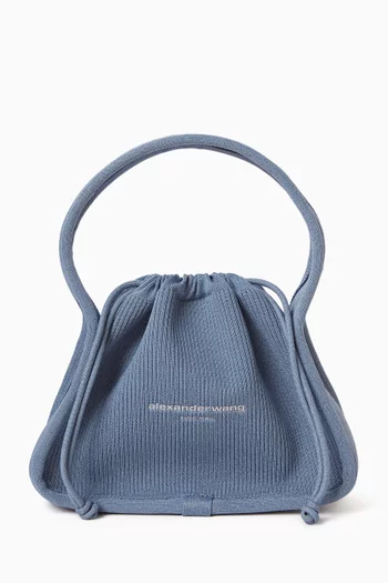 حقيبة ريان صغيرة نسيج مضلع عاكس للضوء