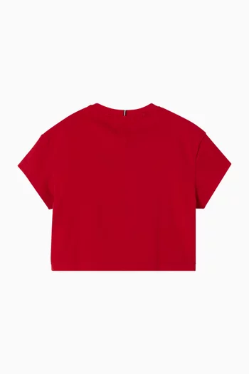 Heritage Flag-print T-shirt in Cotton