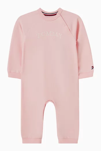 Logo Embroidery Terry Coverall