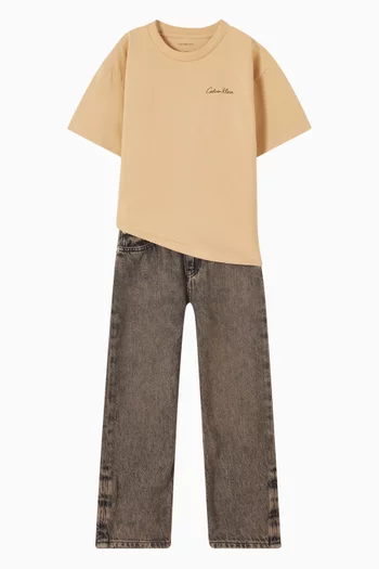 Polaroid Logo T-shirt in Cotton