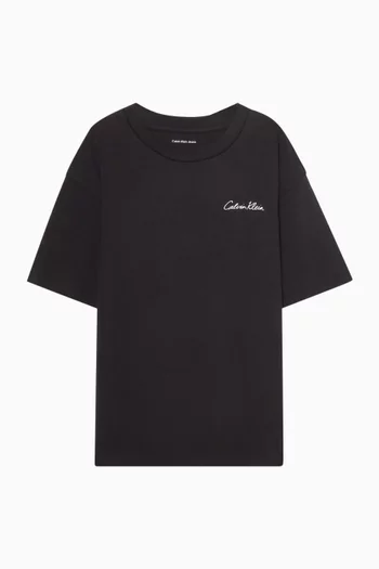 Polaroid Logo T-shirt in Cotton