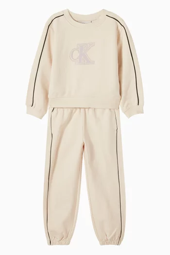 Relaxed Piping Tracksuit