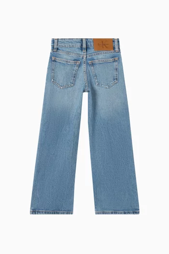 High Rise Wide Leg Jeans