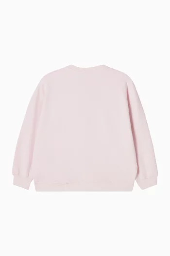 Logo Sweatshirt in Cotton-blend