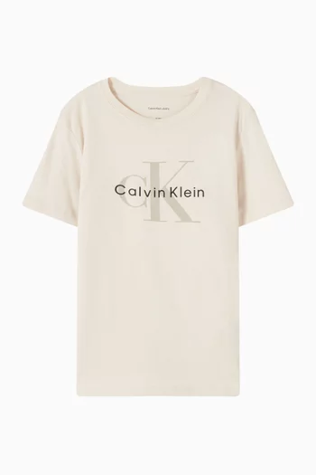 Logo T-shirt in Cotton