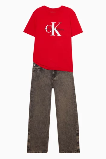 Logo T-shirt in Cotton