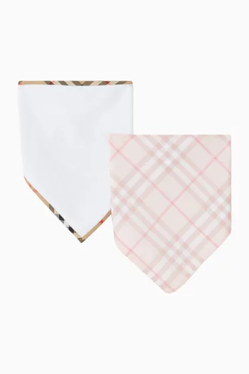 طقم صدريات بنقشة مخططة، قطعتان