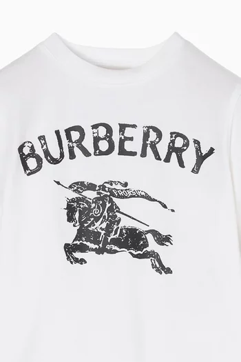 Logo-print T-shirt in Cotton