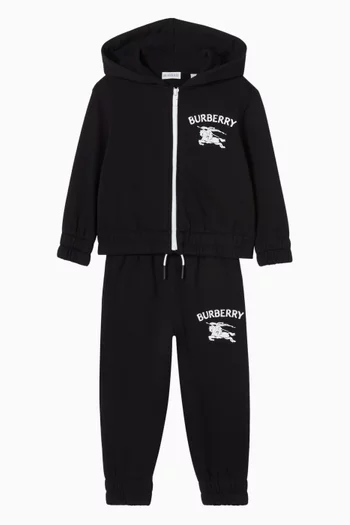 Clyde Graphic Zip Sweatshirt in Cotton