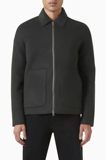 Sapaulo Jacket in Wool-blend