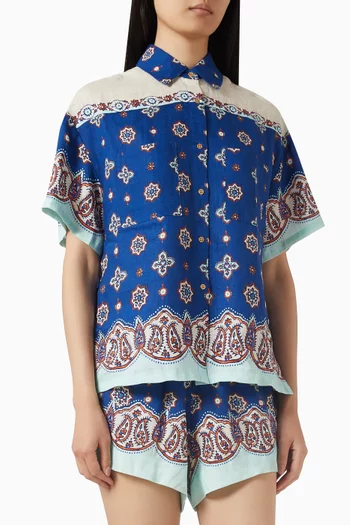 قميص سيروليا بوي كتان