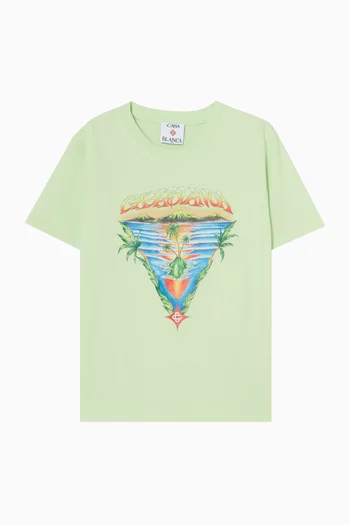 Innocence Triangle T-shirt in Cotton