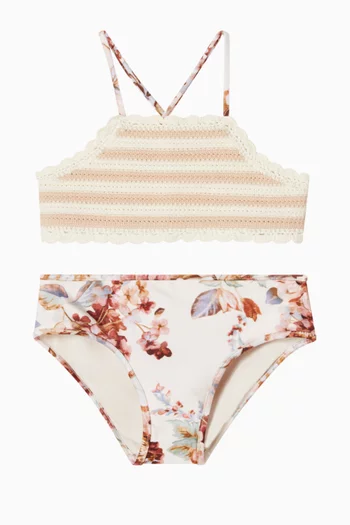 طقم بيكيني أويكن منسوج