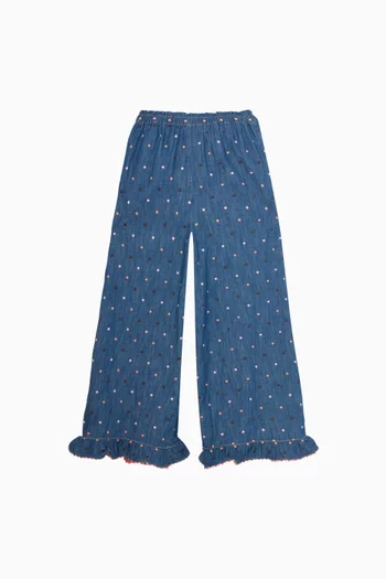 سروال للسباحة بخصر مرتفع أويكن