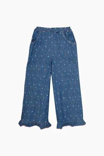 سروال للسباحة بخصر مرتفع أويكن