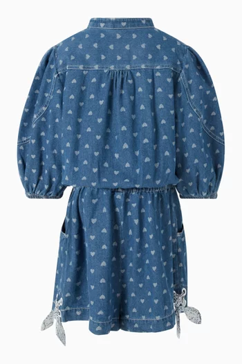 Awaken Playsuit in Denim
