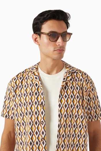 نظارة شمسية هاسيندا بإطار أسيتات