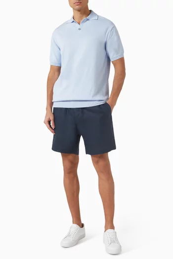 تي شيرت بولو منسوج من القطن