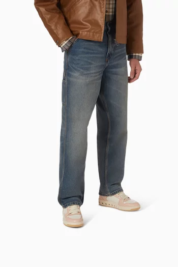 Court Sneakers in Suede & Nappa Leather