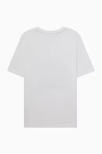Logo Print T-shirt in Cotton