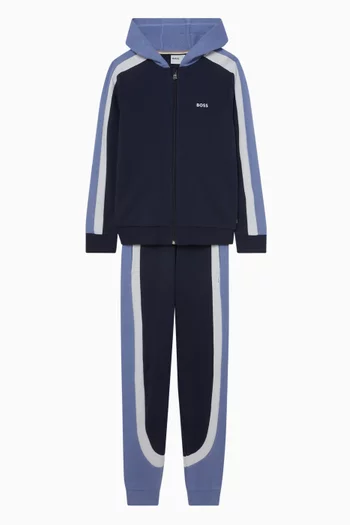 Striped Tracksuit Set