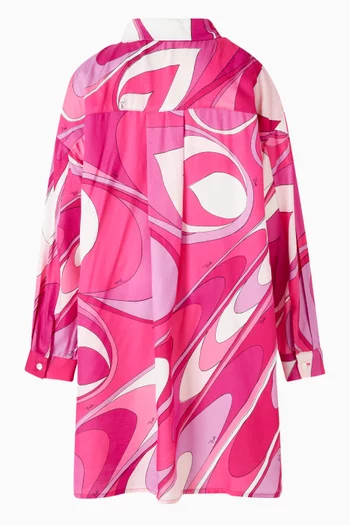 فستان بنقشة