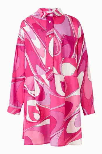 فستان بنقشة