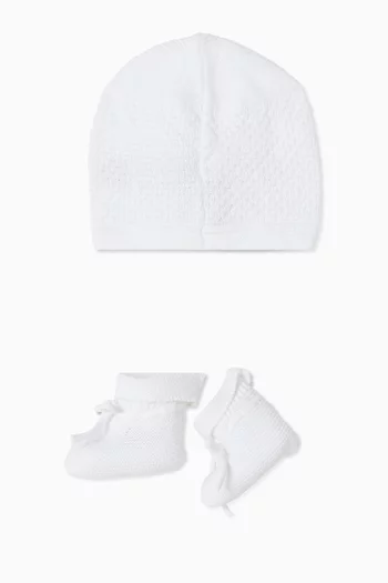 طقم ابسيوما قبعة وحذاء بوت 