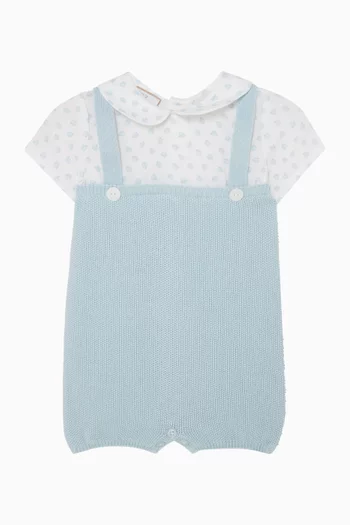 Eden Dungaree Romper