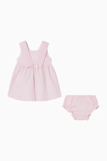 فستان كاندي بعقدة قطن