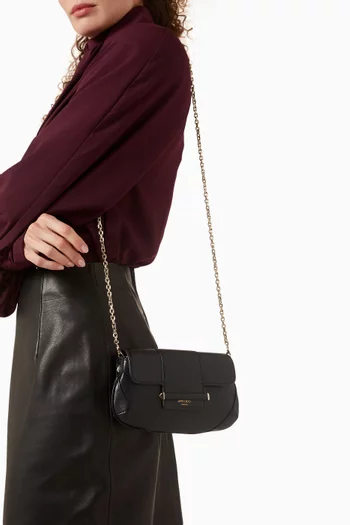 Bar Chain Wallet in Leather