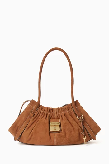 The Dakota Satchel Bag in Suede
