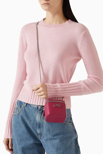 The Mini Vanity Bag in Leather