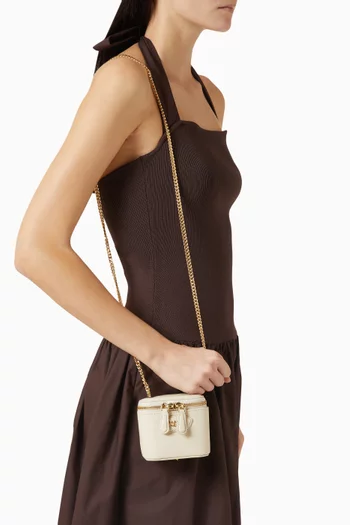 The Mini Vanity Bag in Leather